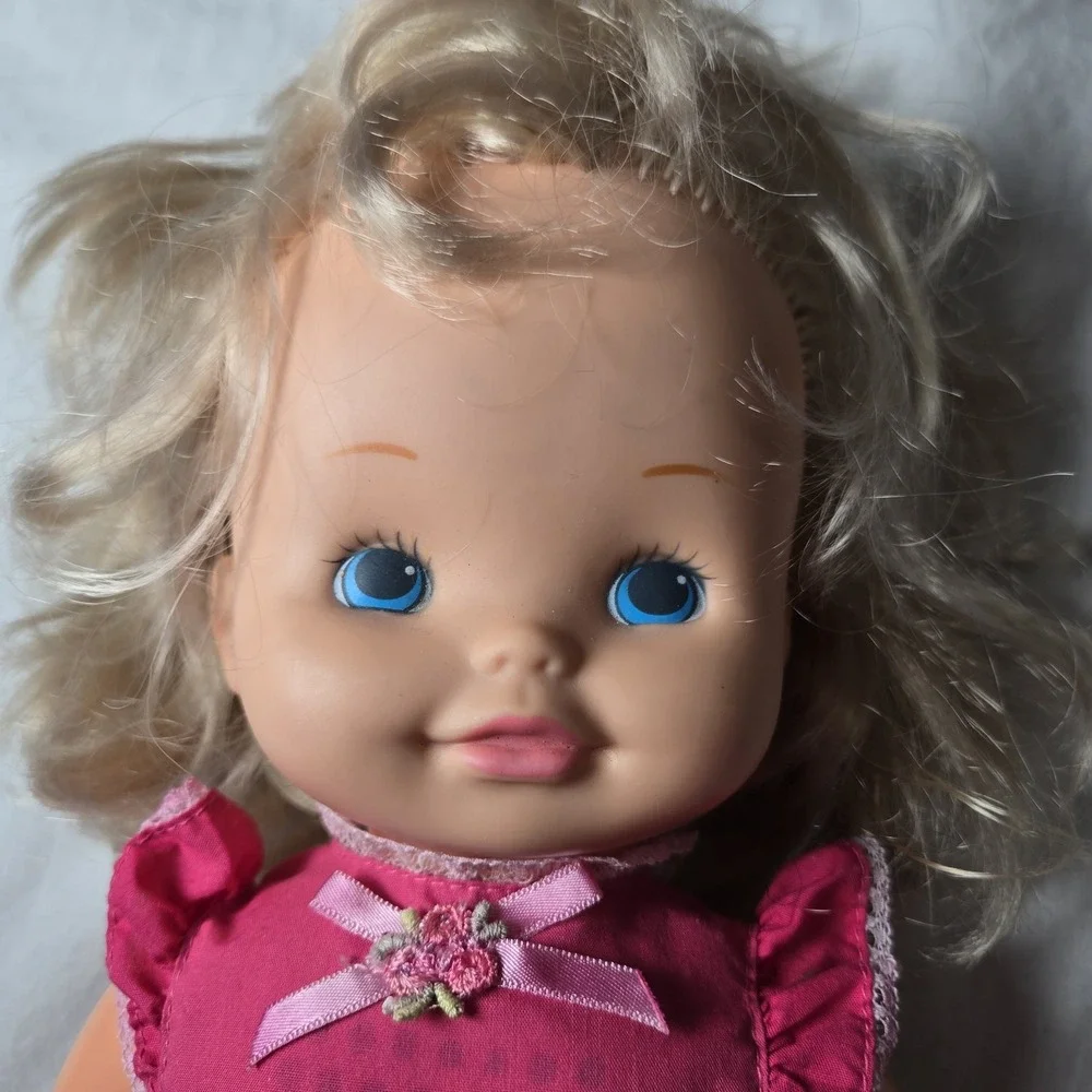 Mattel Chatty Patty Doll Talking Toy Pink Outfit Blonde 16